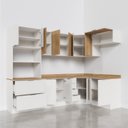 Ver imagem 7 de Cozinha Modulada 7 Peças 1 Tampo 3 Aéreos 3 Balcões e Torre Quente Ipanema CabeCasa MadeiraOriginals