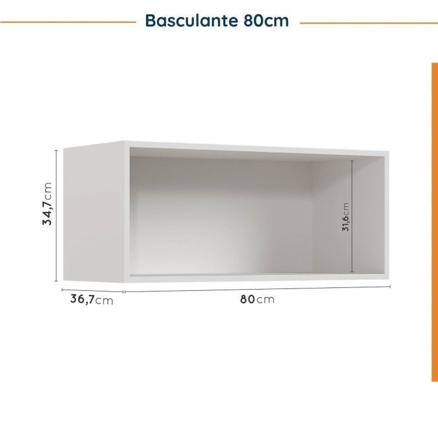 Cozinha Modulada 7 Peças com Tampo 3 Aéreos 3 Balcões e Torre Quente Ipanema Cabecasa Madeiramadeira - 14