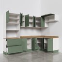 Ver imagem 7 de Cozinha Modulada 7 Peças 1 Tampo 3 Aéreos 3 Balcões e Torre Quente Ipanema CabeCasa MadeiraOriginals