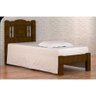 Cama Solteirão Atenas De Madeira Angelim Imbuia - 1
