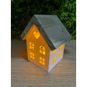 Ver imagem 6 de Luminária Casinha de Mesa Decorativa