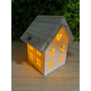 Ver imagem 5 de Luminária Casinha de Mesa Decorativa