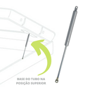 Ver imagem 4 de 1 Pistão para Cama Box Baú Casal 800n Amortecedor