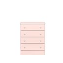 Ver imagem 3 de Cômoda de Bebê 4 Gavetas Doce Sonho 777 Rosa/Acetinado