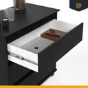 Ver imagem 4 de Mini Cômoda/mesa de Cabeceira 3 Gavetas Ej Móveis