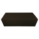Ver imagem 3 de Calçadeira Recamier Baú Solteiro 90cm Eva Suede Marrom - DS Estofados