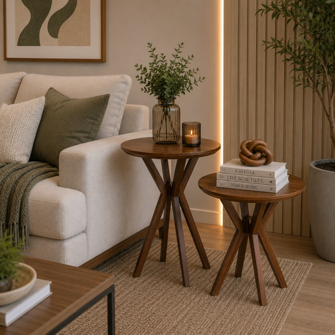 Conjunto de Mesa Eduardo - Madeira