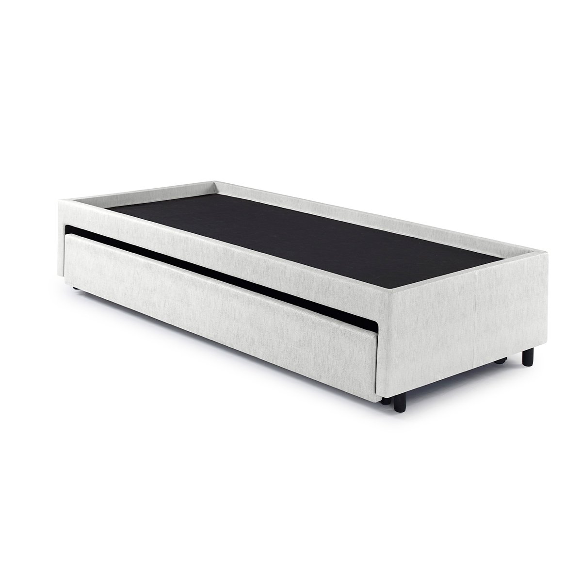 Bicama Box para Dois Colchões Solteiro 88x188 Corino Linho - 10