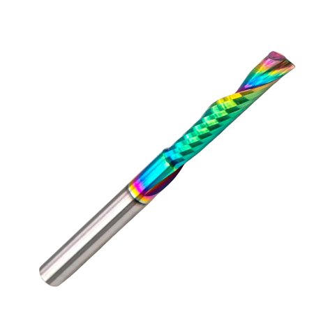 Fresa de Topo 1 Corte Downcut com Cobertura Dlc