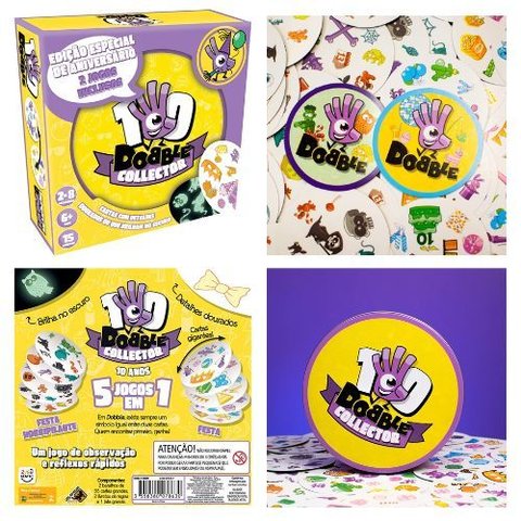 Jogo de Tabuleiro Observação Dobble Collector Galápagos