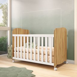 Berço Americano 100% Mdf com Rodízios Mimo - 2