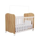 Ver imagem 3 de Berço Americano 100% MDF com Rodízios Mimo Espresso Móveis