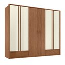 Ver imagem 2 de Guarda Roupa Democrata 06 Portas Andirá