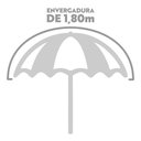 Ver imagem 4 de Guarda-Sol 1,80m Articulado - Verde MOR