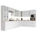 Ver imagem 1 de Cozinha Modulada Americana 04 Branco - Henn