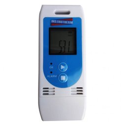 Datalogger Digital Medição Temperatura Umidade Faixa 0% a 100% U.R Alarme Usb Ht-900 Portátil - 2