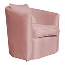 Ver imagem 4 de Kit 2 Poltronas Decorativa Alana Veludo Rosa - Londrilar