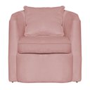 Ver imagem 3 de Kit 2 Poltronas Decorativa Alana Veludo Rosa - Londrilar