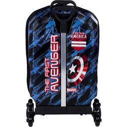 Mochila Infantil com Rodinha Capitao America - 2