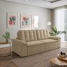 Sofá Cama Retrátil e Reclinável 4 Lugares 280cm Veludo com Molas Palmeira CabeCasa MadeiraOriginals - 3