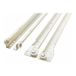 Corrediça Trilho de Apoio para Gavetas 35cm 3 Pares - 1
