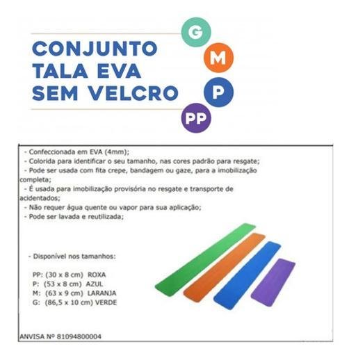 1 Kit Conjunto de Talas em Eva Moldável e Aramada Pp/p/m/g - 5