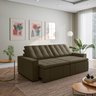 Sofá Cama Retrátil e Reclinável 4 Lugares 280cm em Veludo Palmeira CabeCasa MadeiraOriginals - 2