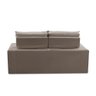 Sofá Retrátil e Reclinável 2 Lugares com Molas 1,50m Lisboa Suede Cappuccino Mirra Decor - 8