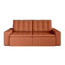 Ver imagem 7 de Sofá Cama Retrátil e Reclinável 4 Lugares 280cm em Veludo Palmeira CabeCasa MadeiraOriginals Terraco