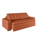 Ver imagem 4 de Sofá Cama Retrátil e Reclinável 4 Lugares 280cm em Veludo Palmeira CabeCasa MadeiraOriginals Terraco