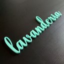 Ver imagem 2 de Lavanderia - Adorno De Parede, Quadro, Decoração, Lettering - Toque 3D:Azul Tiffany