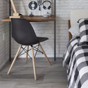 Ver imagem 3 de Cadeira Charles Eames Design Eiffel Dsw Wood - Preta