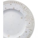 Ver imagem 5 de Kit Jogo Pratos Rasos Jantar 4pçs 4 Pessoas Capodanno 28cm