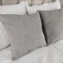 Ver imagem 4 de Kit 2 Capas Almofada Quadrada Bouclé 43x43 – Zíper Invisível, Texturizado