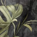 Ver mais imagens de Papel de Parede Estampado Folhagem Cinza Chumbo Vinilico Lavável+Cola