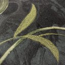 Ver imagem 6 de Papel de Parede Estampado Folhagem Cinza Chumbo Vinilico Lavável+Cola