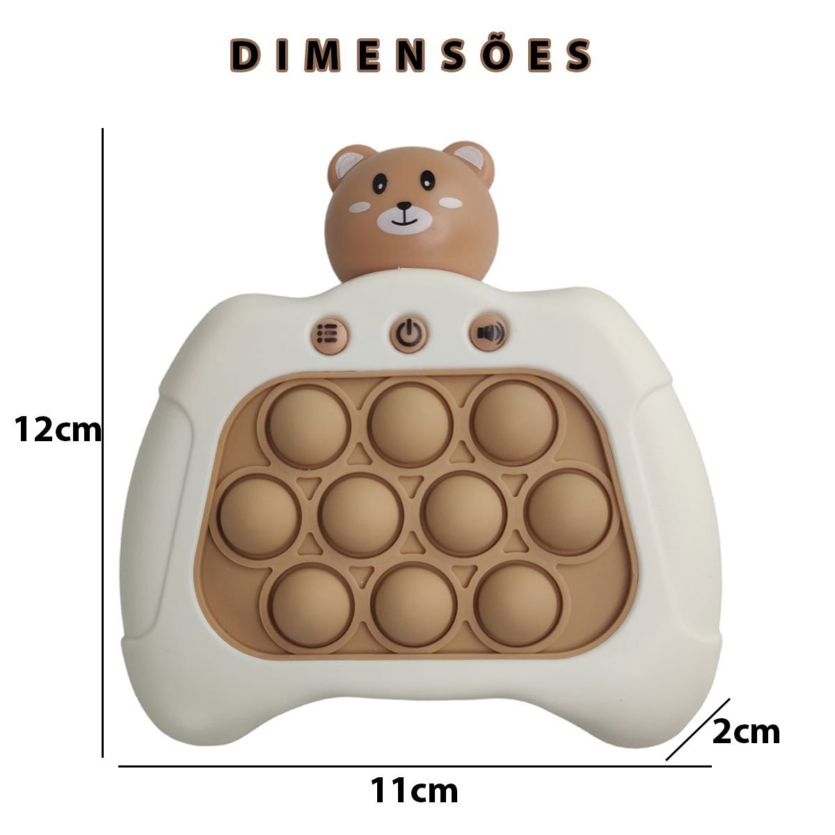 Brinquedo Super Mine Game Educacional Tipo Infantil em Plástico