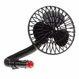 Mini Ventilador Veicular Automotivo com Haste Ivel 12v Carro Caminhão e Onibus - 2