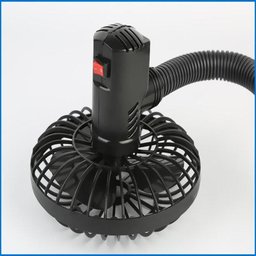 Mini Ventilador Veicular Automotivo com Haste Ivel 12v Carro Caminhão e Onibus - 5