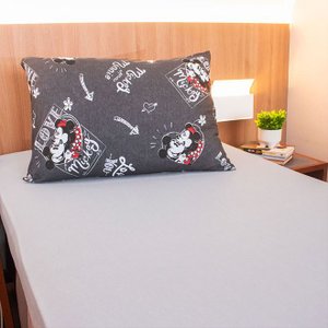 Jogo de Cama Infantil 2 Peças Malha Mickey And Friends Love