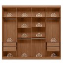 Ver imagem 7 de Guarda Roupa Casal 8 Portas e 4 Gavetas Master New