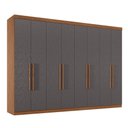 Ver imagem 3 de Guarda Roupa Casal 8 Portas e 4 Gavetas Master New