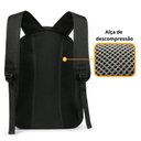 Ver imagem 3 de Mochila Sabrina Pet Panorâmica Prizi Preta 43x22x30cm