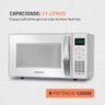 Micro-ondas Mo-01-21-w com Função Tira Odor e Manter Aquecido 21l Mondial - 2