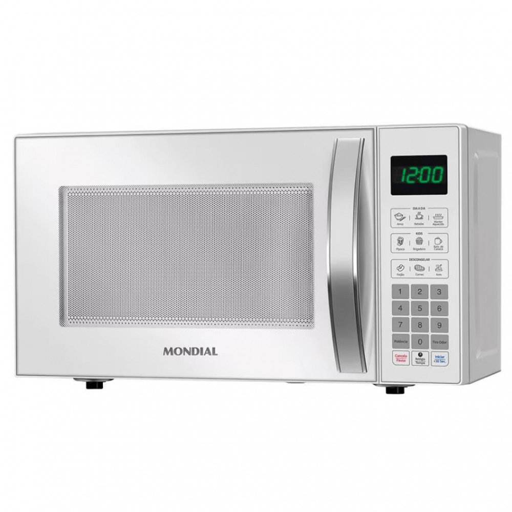 Micro-ondas Mo-01-21-w com Função Tira Odor e Manter Aquecido 21l Mondial