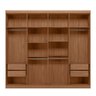 Guarda Roupa Casal 8 Portas 4 Gavetas Master New - 6