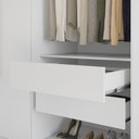 Ver imagem 5 de Guarda Roupa Casal 8 Portas e 4 Gavetas Master New Branco