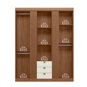 Ver imagem 5 de Guarda-roupa Aurora 03 Portas 3 Gavetas