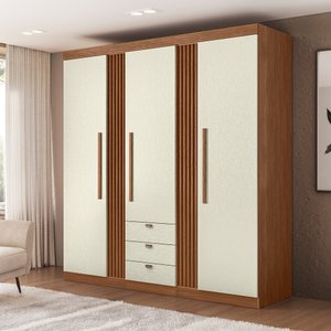 Guarda-roupa Aurora 03 Portas 3 Gavetas