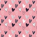 Ver imagem 3 de Papel de Parede Infantil - Corações 5 Arte Destaque 3 Metros